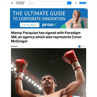 A complete backup of www.businessinsider.com/manny-pacquiao-signs-with-paradigm-which-represents-conor-mcgregor-2020-2
