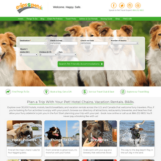 A complete backup of tripswithpets.com