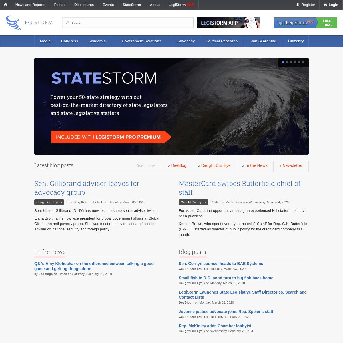 A complete backup of legistorm.com