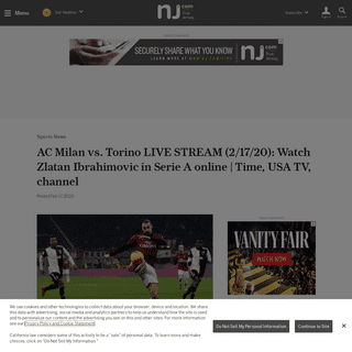 A complete backup of www.nj.com/sports-news/2020/02/ac-milan-vs-torino-live-stream-21720-watch-zlatan-ibrahimovic-in-serie-a-onl