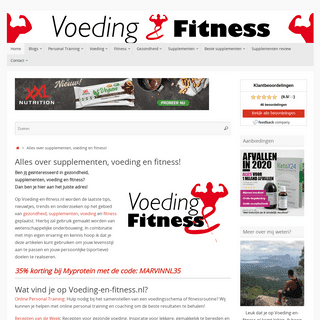 A complete backup of voeding-en-fitness.nl
