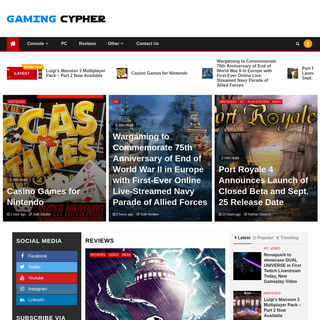 A complete backup of gamingcypher.com