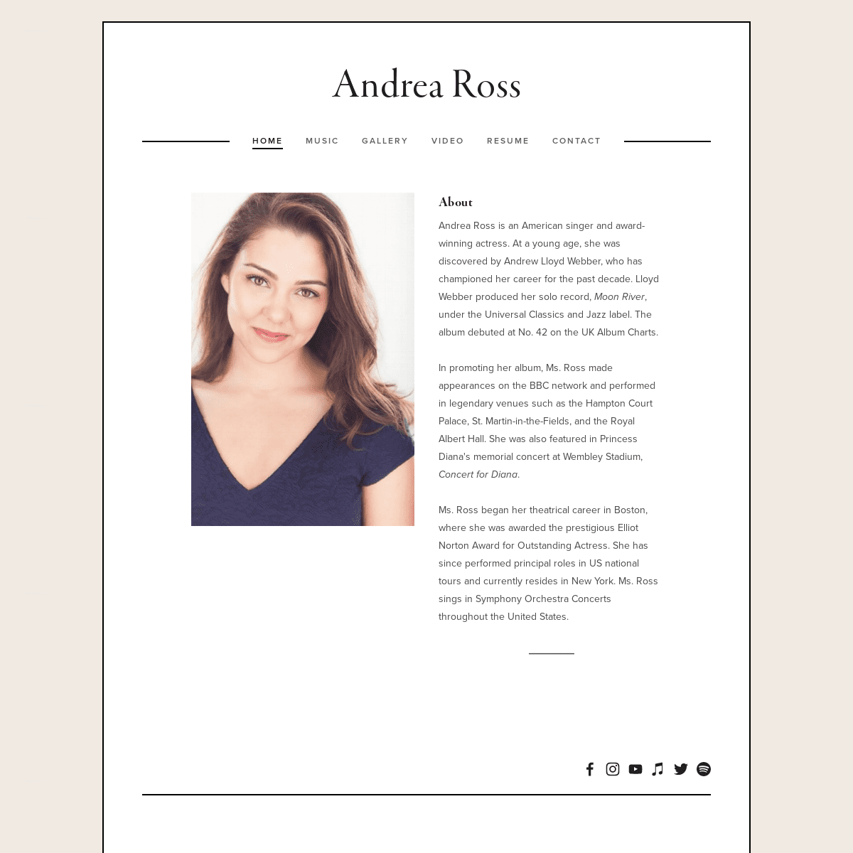 A complete backup of andreaross.com