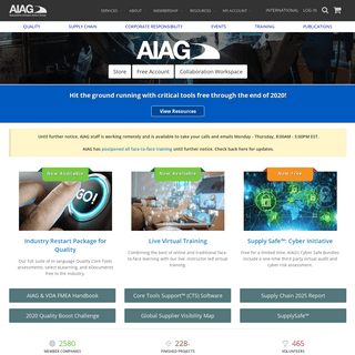 A complete backup of aiag.org