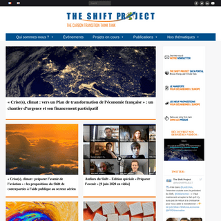 A complete backup of theshiftproject.org
