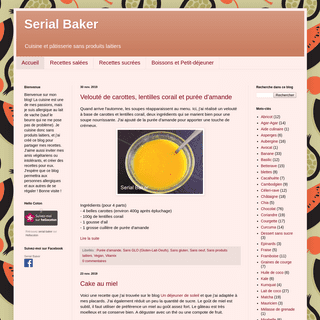 A complete backup of serial-baker.blogspot.com