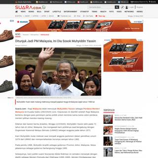 Ditunjuk Jadi PM Malaysia, Ini Dia Sosok Muhyiddin Yassin
