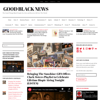 A complete backup of goodblacknews.org