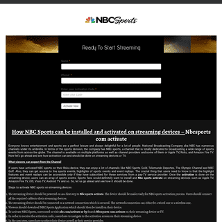 A complete backup of nbcsportscomactivate.com