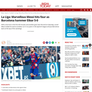 A complete backup of www.indiatoday.in/sports/football/story/la-liga-lionel-messi-hits-four-as-barcelona-hammer-eibar-5-0-164914