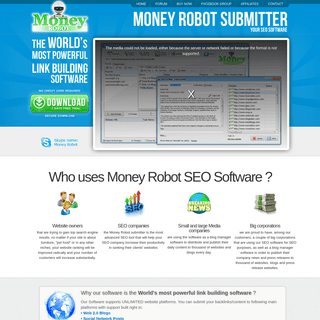 Money Robot Submitter - Your SEO Software