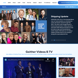 A complete backup of gaither.com