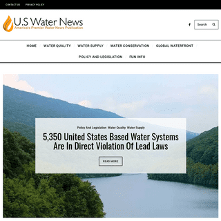 A complete backup of uswaternews.com