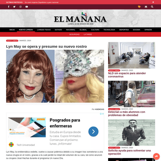 A complete backup of elmanana.com.mx/lyn-may-se-opera-y-presume-su-nuevo-rostro/