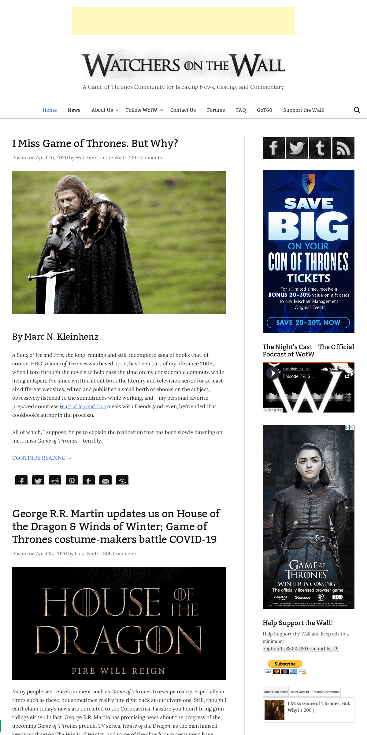 A complete backup of watchersonthewall.com