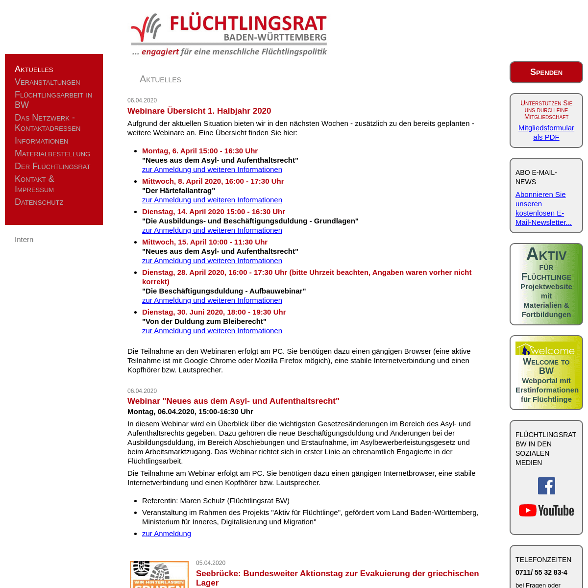 A complete backup of fluechtlingsrat-bw.de