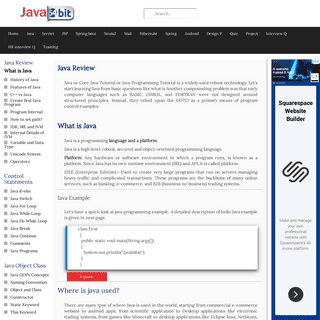 A complete backup of java64bit.com