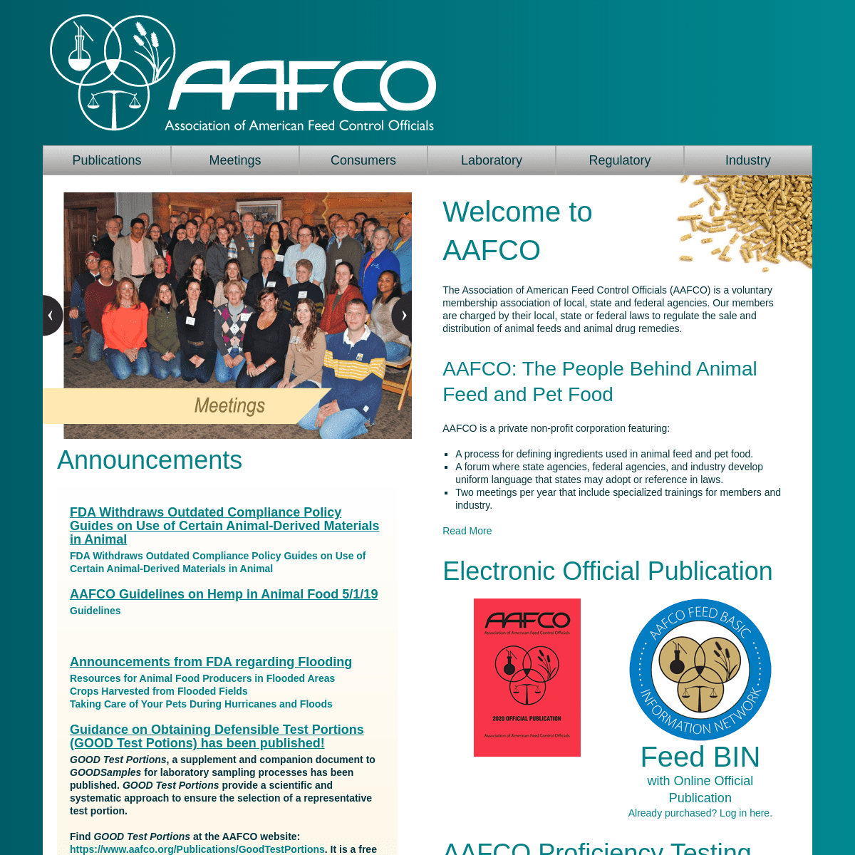 A complete backup of aafco.org