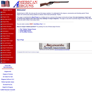 A complete backup of airguns.net