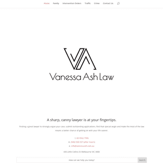 A complete backup of vanessaash.com.au