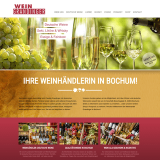 Wein Grandinger Bochum - Wein FachgeschÃ¤ft fÃ¼r deutsche Weinsorten, Feinkost, LikÃ¶r, Whisky und Natursaft