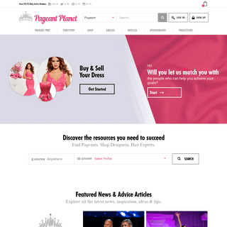 A complete backup of pageantplanet.com