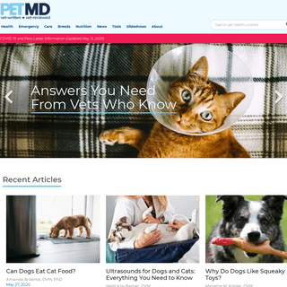 A complete backup of petmd.com