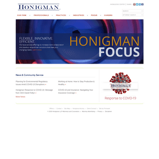 A complete backup of honigman.com
