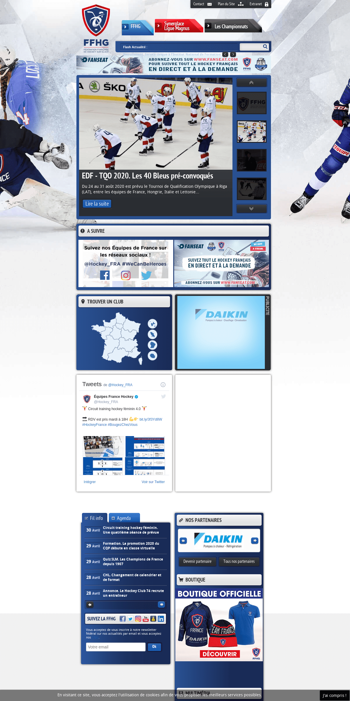 A complete backup of hockeyfrance.com