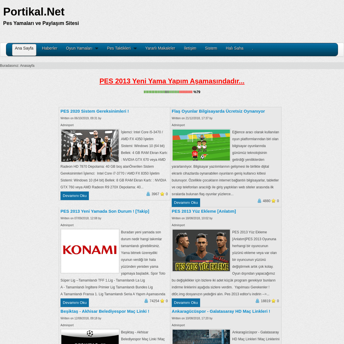 A complete backup of portikal.net