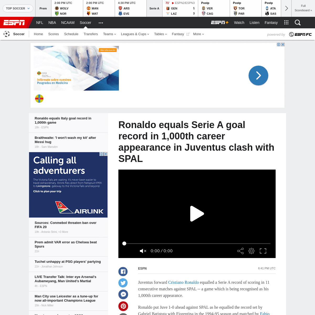 A complete backup of www.espn.com/soccer/juventus/story/4058087/ronaldo-equals-serie-a-goal-record-in-1