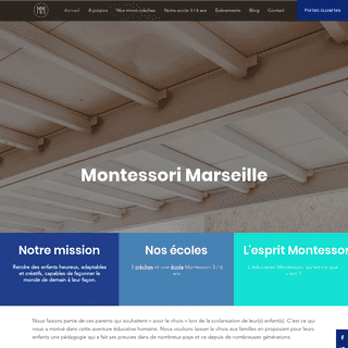 Accueil - Montessori Marseille