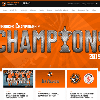 The Official Website of Dundee United Football Club