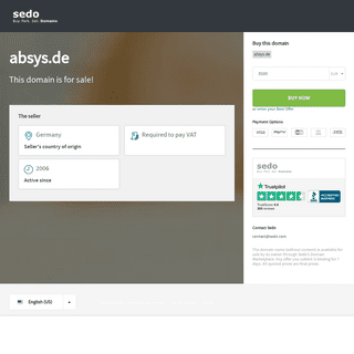 A complete backup of absys.de