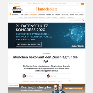 A complete backup of www.handelsblatt.com/unternehmen/industrie/automesse-muenchen-bekommt-den-zuschlag-fuer-die-iaa/25603684.ht