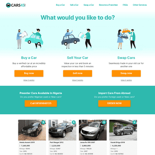 A complete backup of cars45.com