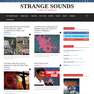 A complete backup of strangesounds.org