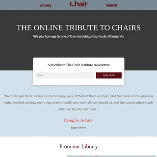 A complete backup of chairinstitute.com