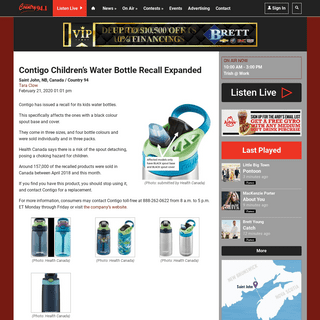 A complete backup of www.country94.ca/2020/02/21/contigo-childrens-water-bottle-recall-expanded/