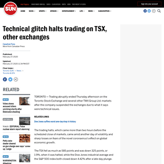 A complete backup of torontosun.com/news/local-news/technical-glitch-halts-trading-on-tsx-other-exchanges