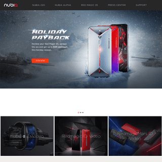 A complete backup of nubia.com