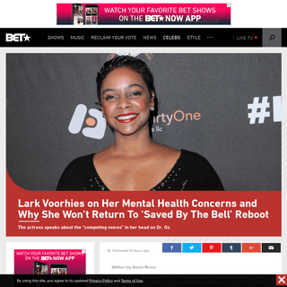 A complete backup of www.bet.com/celebrities/news/2020/02/19/lark-voorhies-on-her-mental-health-concerns-and-why-she-wont-ret.ht