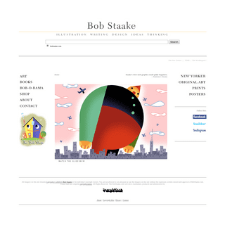 Bob Staake- Official Site of the Illustrator, Designer + Author