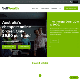 A complete backup of selfwealth.com.au