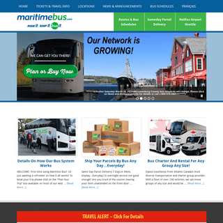 A complete backup of maritimebus.com