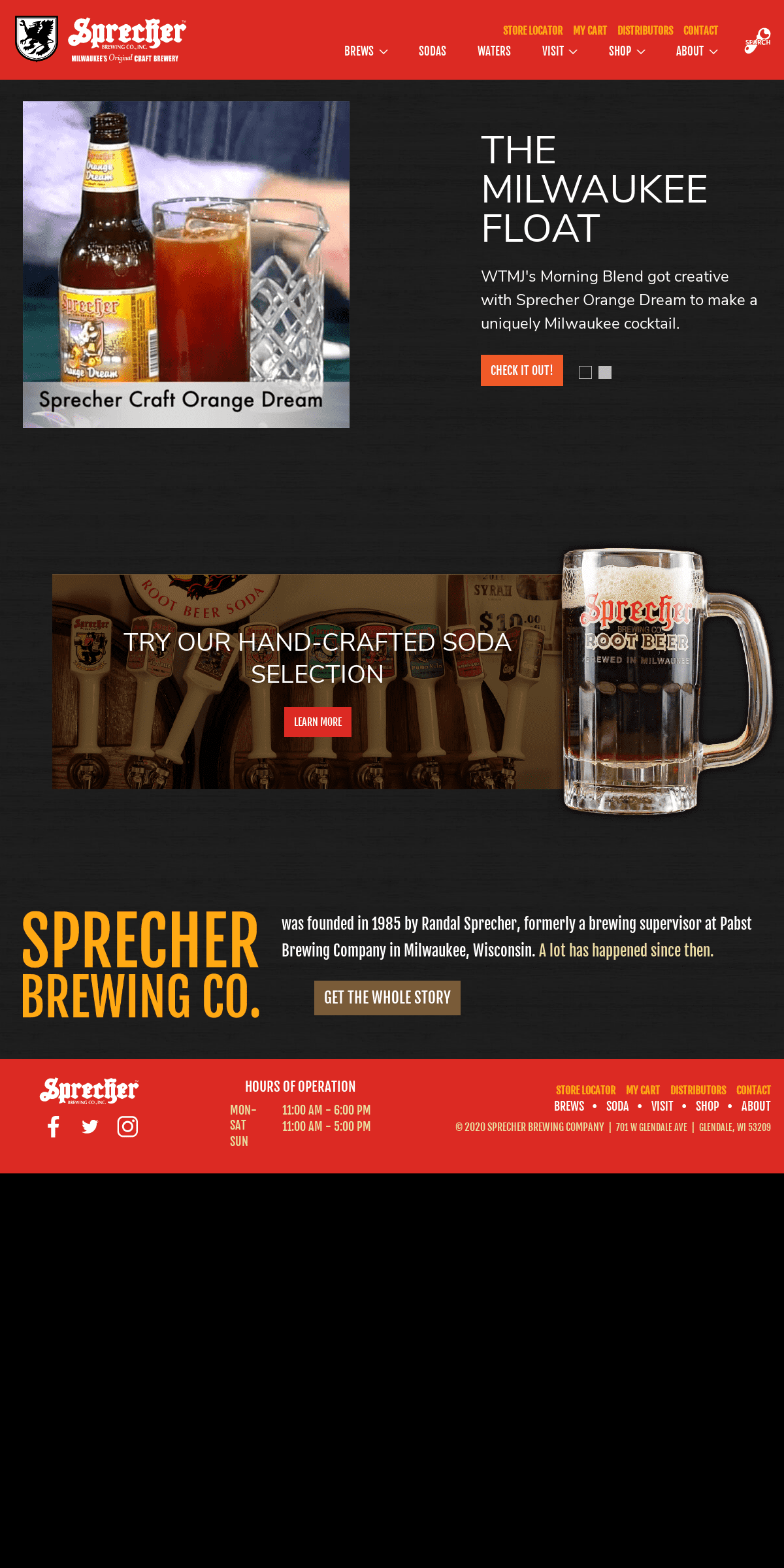 A complete backup of sprecherbrewery.com