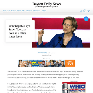 A complete backup of www.daytondailynews.com/news/national-govt--politics/2020ers-look-super-tuesday-even-other-states-loom/5L0N