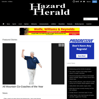 A complete backup of hazard-herald.com