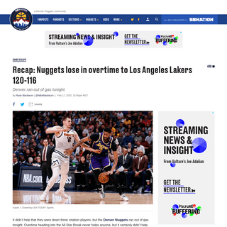 A complete backup of www.denverstiffs.com/game-recap/2020/2/12/21135746/recap-nuggets-lose-in-overtime-to-los-angeles-lakers-120