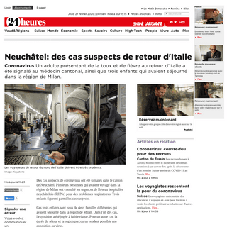 A complete backup of www.24heures.ch/news/news/neuchtel-cas-suspects-retour-italie/story/15448685